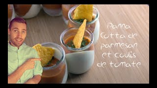 PANNA COTTA SALÉE VERINNES EN TROMPELOEIL [upl. by Aicilef]