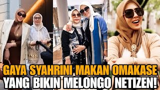 GOSSIP TERKINI SYAHRINI MAKAN OMAKASE MEWAH DITEMANI TAS HERMES MUNGIL [upl. by Oicafinob]