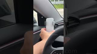 Best phone holder for Tesla Model 3 Highland model3highland teslamodel3 phoneholder tesla [upl. by Garnette]