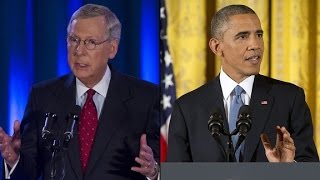 Obama amp McConnell The first test [upl. by Kay]