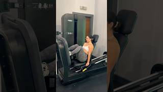 Seated Leg Press  Technogym Seated Leg press Machine legs quads [upl. by Giliana]