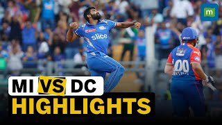 IPL 2024 Match 20 Highlights  MI Beat DC By 29 Runs [upl. by Etnahsa]