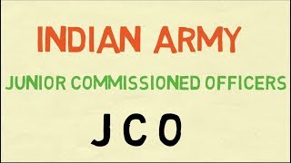 INDIAN ARMY J C O Junior commissioned officers RANK STRUCTURE [upl. by Balthasar]