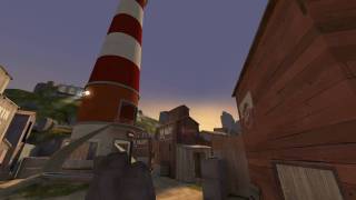 Team Fortress 2 Custom Map  ArenaKOTH Lighthouse [upl. by Nylcoj]