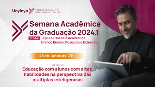 2806  SEMANA ACADÊMICA  PALESTRA  17h [upl. by Wilda91]