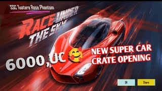 6000UC SUPER KAR CRATE OPENING SSC TUATARALUCKIEST CRATE OPENING IN BGMI😍 [upl. by Nahtannhoj256]