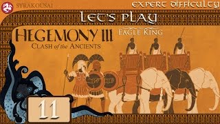 Siege  Let’s Play Hegemony 3 The Eagle King DLC as Syrakusai  11  Expert Difficulty [upl. by Ojibbob]