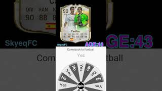 Casillas career path simulation in EA FC 25 fifa football soccer [upl. by Garlen]