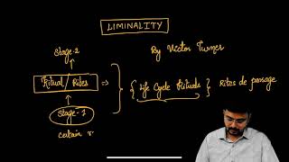 VICTOR TURNER  SYMBOLIC ANTHROPOLOGY  LIMINALITY AND COMMUNITAS [upl. by Memory]