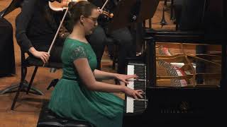 Karalyn Schubring  Piano Concerto  Univ of Mich Symphony Orchestra  Kenneth Kiesler cond [upl. by Hatty352]