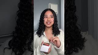 Uno Cards pick my curly hair routine [upl. by Nimzay]