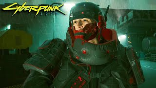 CYBERPUNK 2077  Stealth mission gameplay infiltrating Arasaka military base [upl. by Pratte]