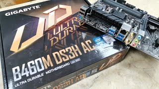 GIGABYTE B460M DS3H AC rev 1 x Ultra Durable Motherboard 8118 Gaming Tech Land [upl. by Gnaig]