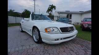 The R129 Roadster like This 14K Mile 1998 MercedesBenz SL 600 is the last Collectible SLClass [upl. by Bailie]