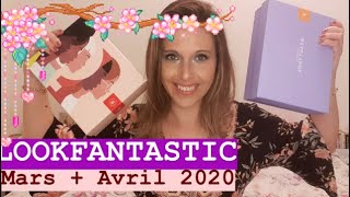 Ouverture Lookfantastic Beauty Box Mars  Avril 2020 unboxing spoiler [upl. by Alahs]