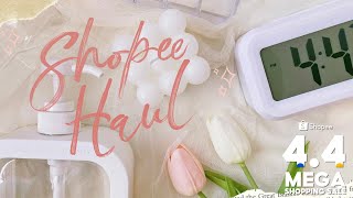 Shopee Room Decor Haul  Desk Essentials 🛒🛍 organizers deerma dx700 vacuum [upl. by Kristian]