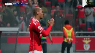 Benfica vs Atletico Madrid My reactions and comments gameplay EA Sports FC 24 [upl. by Russel499]