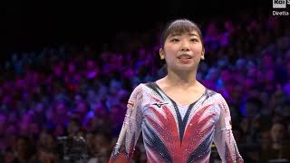 Urara Ashikawa JPN Beam DScore 2023 Antwerp World Championship EF 202224 Code 14066 [upl. by Aric911]