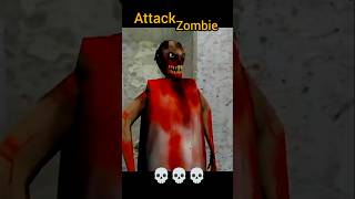 Zombie attack grannys house 😱😱😱😱💀 grannygame horrogaming viralvideo foryou [upl. by Pulcheria]