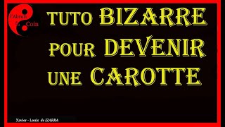 🥕Tuto Bizarre pour Devenir une Carotte🥕 [upl. by Ridgley]