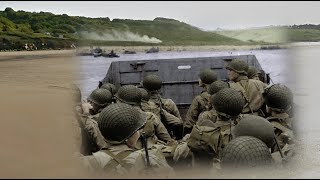 DDAY NORMANDY WW2  Then and now [upl. by Arimat]