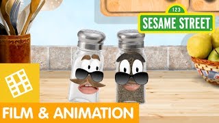 Sesame Street Number 5 Safari The Adventures of Salty amp Pierre [upl. by Chloette]