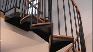 Floating Staircase Modern Staircase  Ovoms [upl. by Iror322]