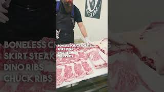 Check out the most soughtafter cuts from the front quarter of beef 🥩🔥🔪 shorts [upl. by Jase671]