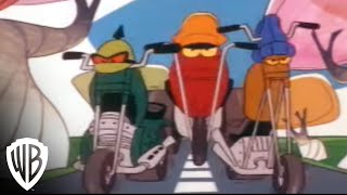 Wheelie and the Chopper Bunch  quotSticky Roadquot Clip  Warner Bros Entertainment [upl. by Fidelio823]