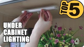 Under Cabinet Lighting  EASY and AFFORDABLE [upl. by Onitram771]