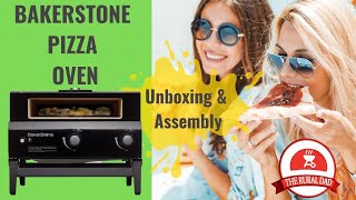 Bakerstone Pizza Oven  unboxing and assembly [upl. by Nosreme]