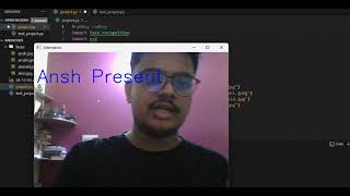 Python Facial Recognition Attendance System [upl. by Hance]