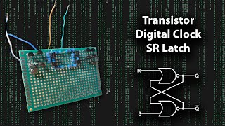 Transistor SR Latch Fully Explained [upl. by Marchese180]