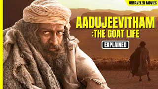 Aadujeevitham The Goat Life 2024 Movie Explained in Hindi amp Urdu [upl. by Onivla]