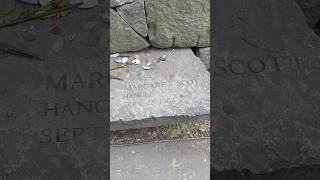 SALEM WITCH TRAIL MEMORIAL￼ travel vlog salem shorts youtuber youtube shortsvideo usa vlogs [upl. by Rodrique922]