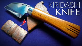 Japanese Kiridashi Knife Making Process [upl. by Zonnya]