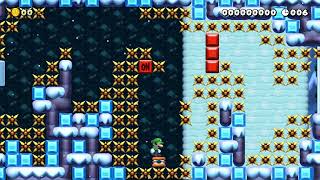 Frosted Spikes  Level by me  018 SMM2 [upl. by Audras]