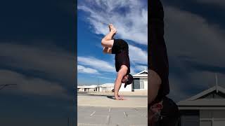 Tuck Planche Press Handstand Progressions [upl. by Adlin758]