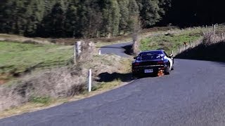 Targa Tasmania 2014  FD Mazda RX7 SP PURE SOUND [upl. by Ecnadnac]