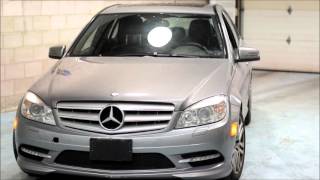 Mercedes C300 Remote start  OEM fob remote start mercedes [upl. by Ecitnirp]