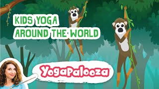 Kids Yoga Around the World Yogapalooza with Bari Koral [upl. by Oilegor]