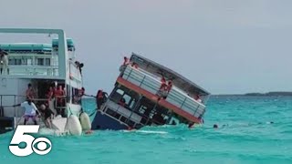 Colorado woman dies after ferry sinks in the Bahamas [upl. by Krall]