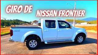 GIROO 🔥🔥🔥 DE NISSAN FRONTIER PLATINUM 25 4X4 DIESEL 190 CV ANDA BEM [upl. by Rustin]