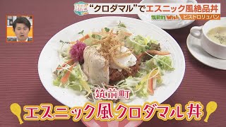 ふるさと丼・筑前町産！黒い畑のお肉が…！【シリタカ！】 [upl. by Aidne179]