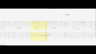 Guitar Tab  Guitar Duet  Radioactive  Imagine Dragons  Play Along [upl. by Llerraf108]