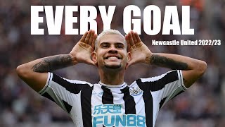 Newcastle United  202223  All 68 Premier League Goals [upl. by Thorn]