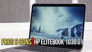 Pros amp Cons HP Elitebook 1030 G1 [upl. by Shanna]