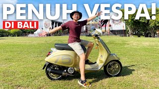 RIBUAN VESPA MENYERBU BALI DI VESPA WORLD DAYS 2022 [upl. by Enimsaj]