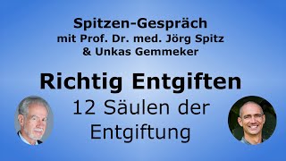 Richtig Entgiften  12 Säulen der Entgiftung  SpitzenGespräch mit Unkas Gemmeker [upl. by Eirrehs]