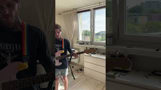 Gerry Rafferty  Right Down the Line bass cover shorts cover bass [upl. by Addison]